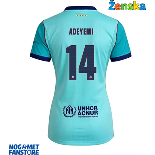 Barcelona Karim Adeyemi #14 Rezervni Dres za Ženska 2026-27 Kratak Rukav